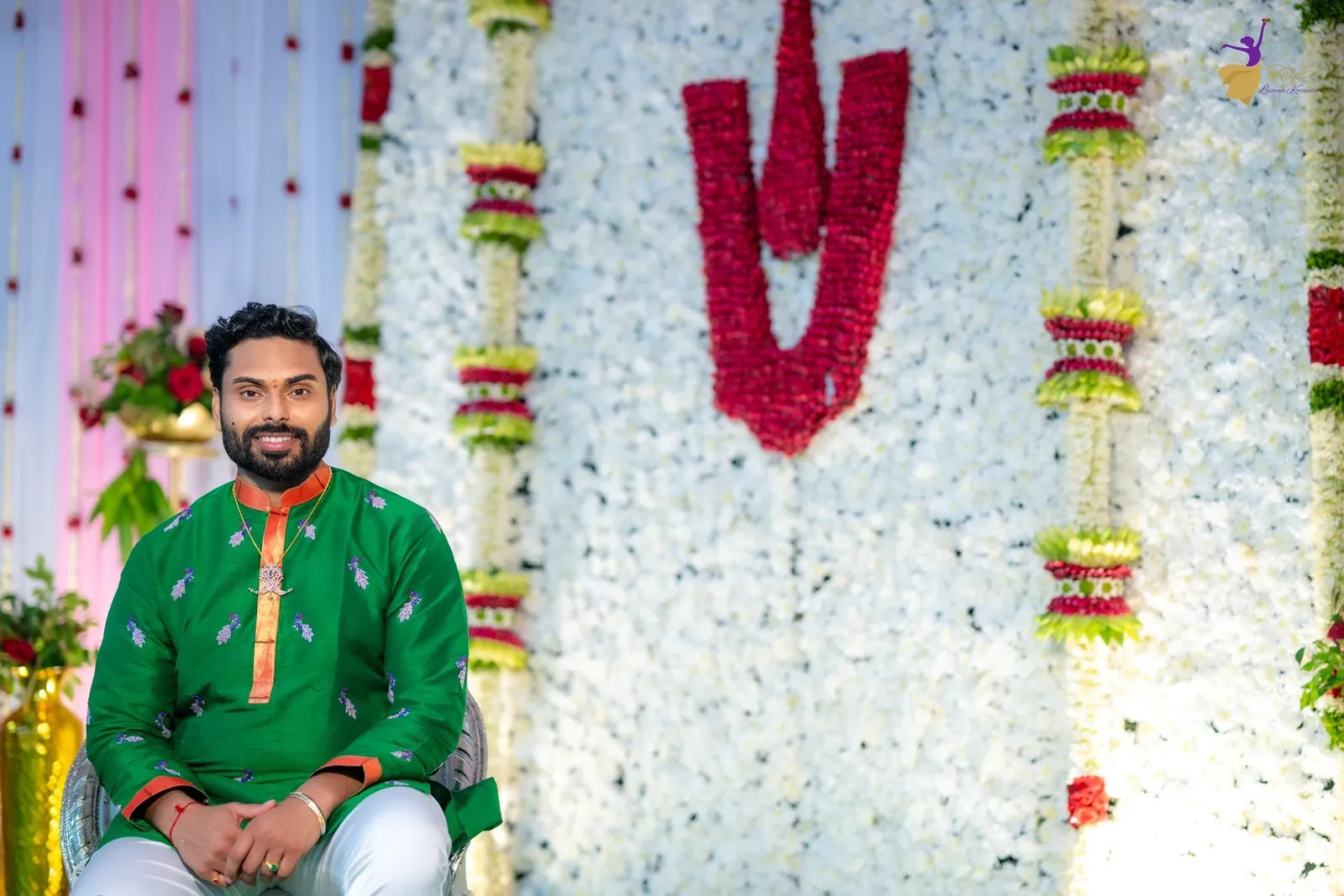 Manoj and Priya together at Pellikoduku, Amalapuram