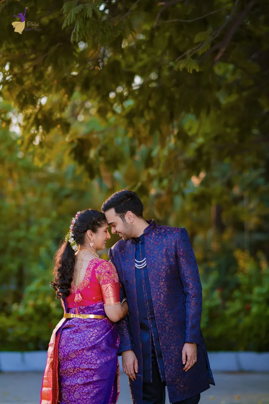 Ring exchange close-up at a Hyderabad wedding