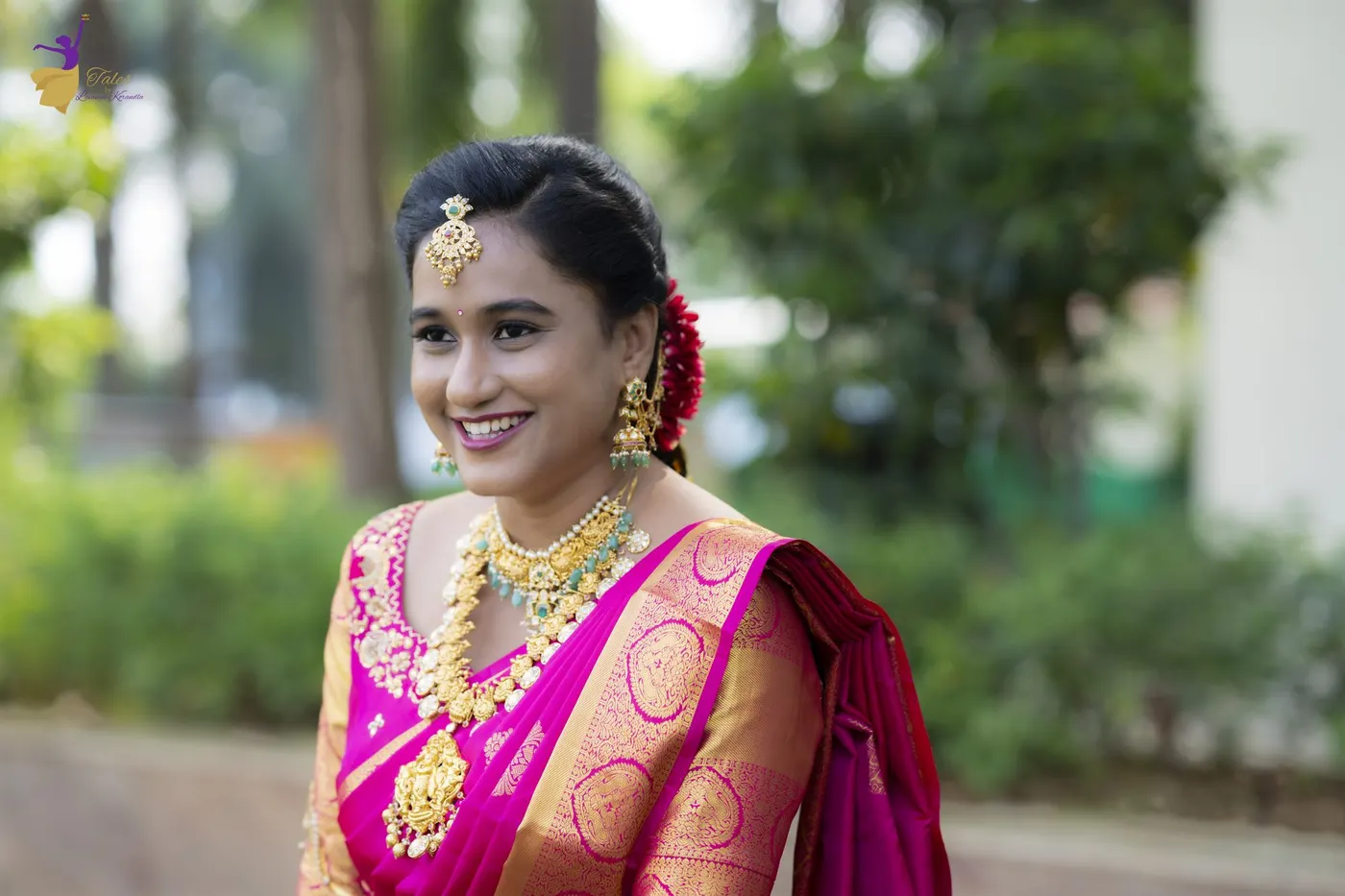 Wedding reception candid, Hyderabad