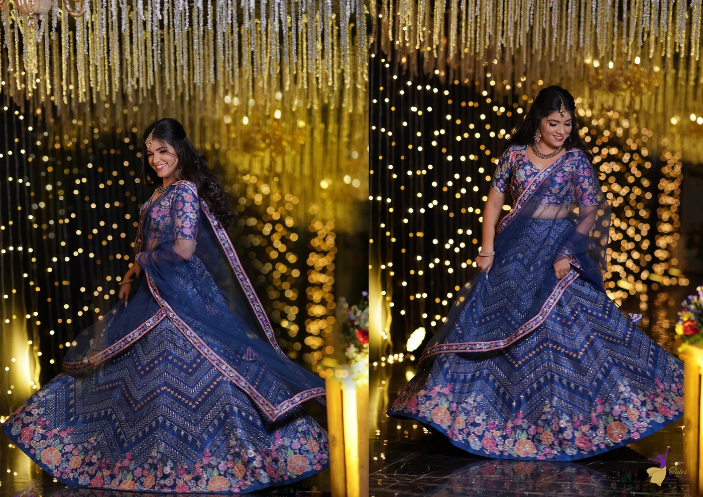 Wedding reception moment, Hyderabad