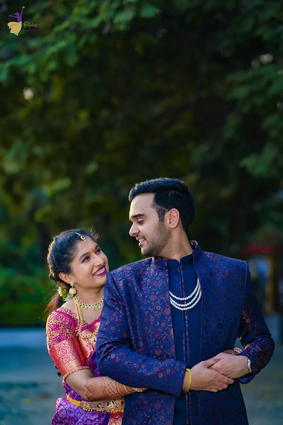 Wedding celebration portrait, Hyderabad