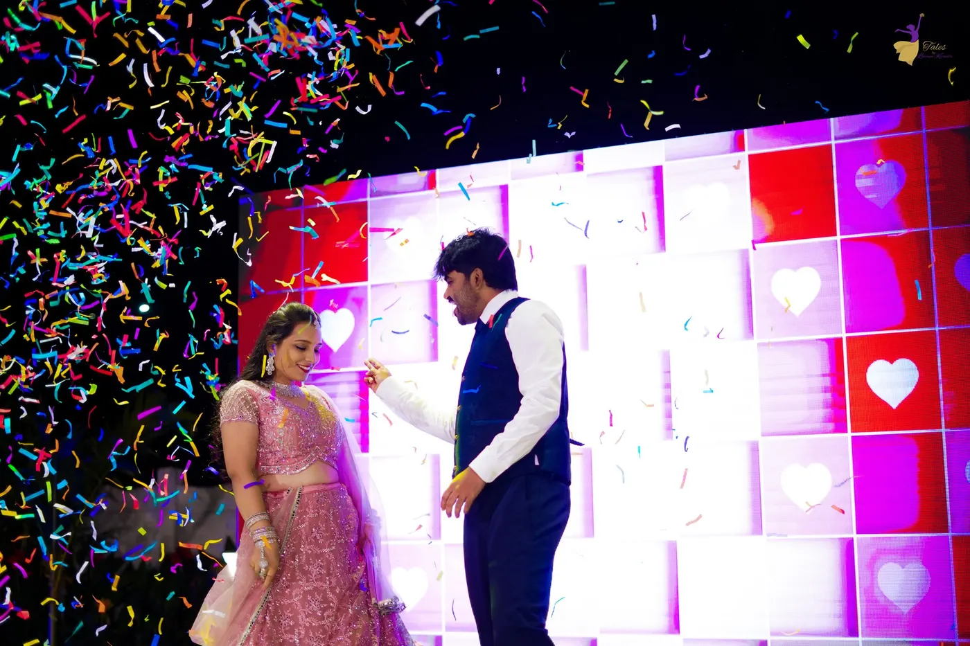 Wedding couple portrait, Hyderabad