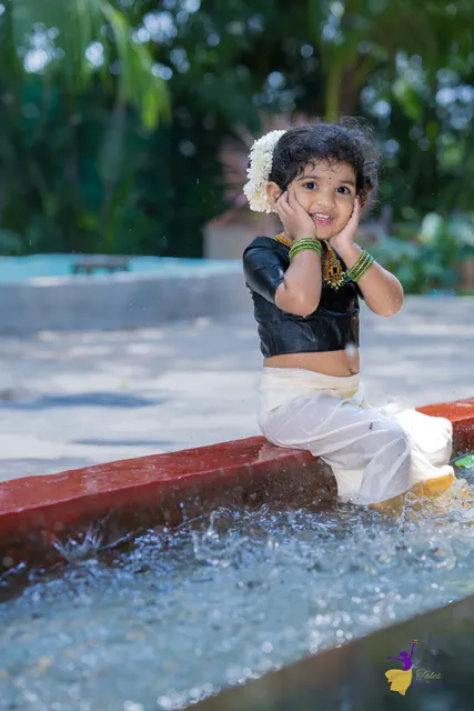 Styled baby portrait, Hyderabad