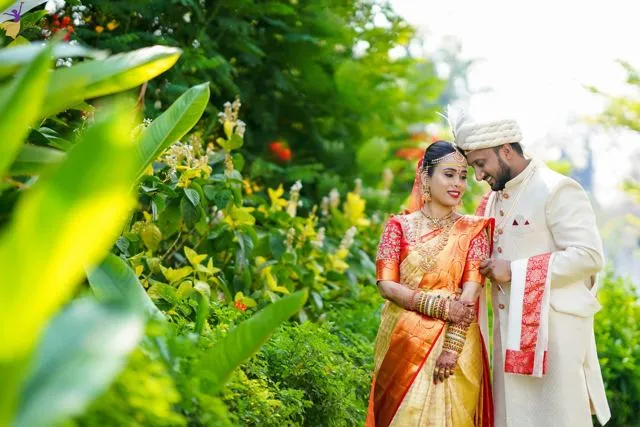 Bridal moment at Telugu wedding, Hyderabad