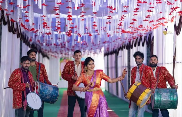 Wedding day portrait, Hyderabad