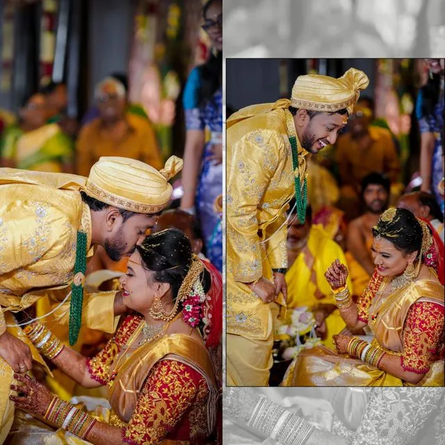 Bridal portrait, Hyderabad wedding