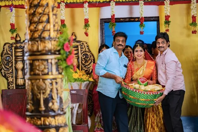 Wedding day moment, Hyderabad