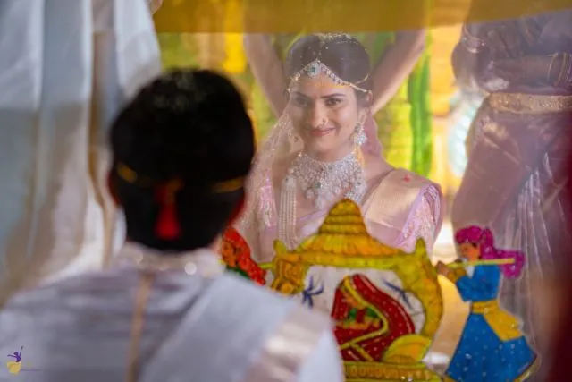 Wedding ceremony scene, Hyderabad