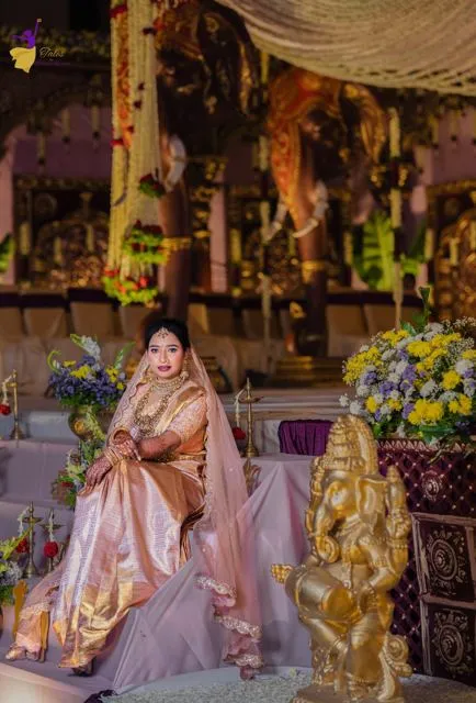 Telugu wedding ritual moment, Hyderabad