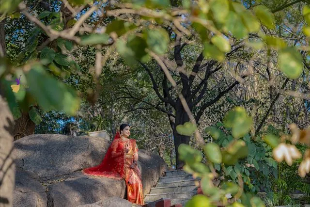 Couple wedding portrait, Hyderabad