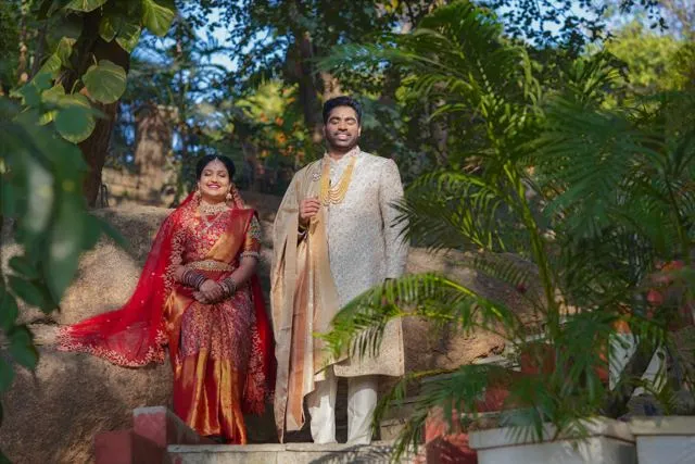 Wedding ceremony scene, Hyderabad
